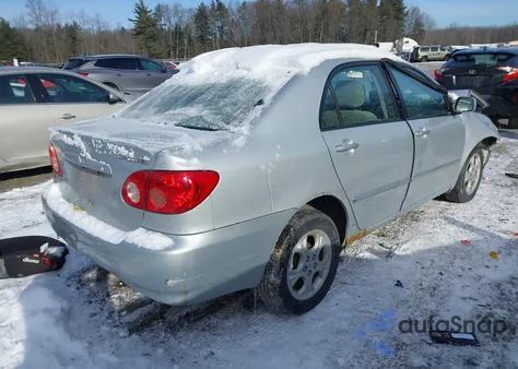 2006 Toyota Corolla Le z USA, uszkodzony, nr VIN 2T1BR32EX6C627358